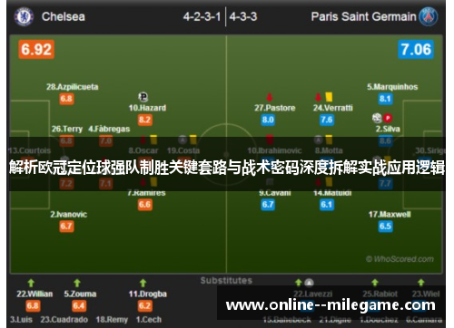 解析欧冠定位球强队制胜关键套路与战术密码深度拆解实战应用逻辑 解析欧冠定位球强队制胜关键套路与战术密码深度拆解实战应用逻辑